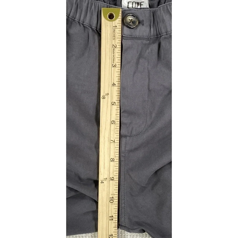 Cove USA Chino Pants Men's 34 x 31 Gray Stretch Athletic